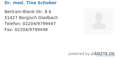 Dr med tina schober 668216