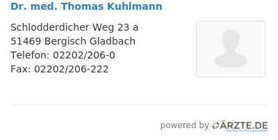 Dr med thomas kuhlmann