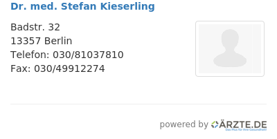 Dr med stefan kieserling