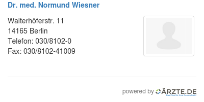 Dr med normund wiesner 581618