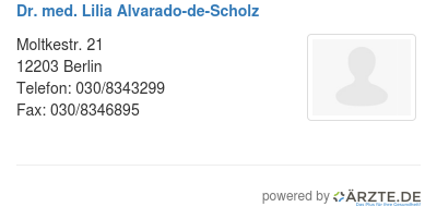 Dr med lilia alvarado de scholz