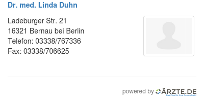 Dr med linda duhn