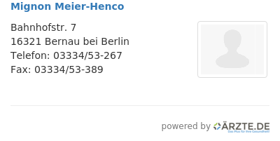 Mignon meier henco