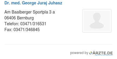 Dr med george juraj juhasz