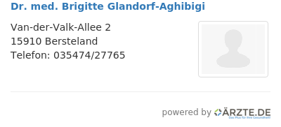 Dr med brigitte glandorf aghibigi 650946