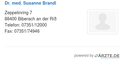 Dr med susanne brandl 312244