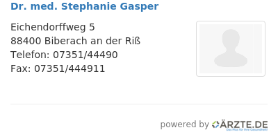 Dr med stephanie gasper