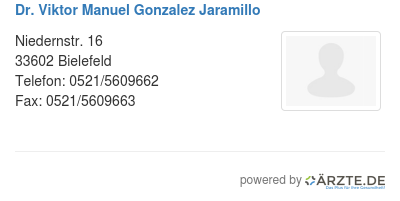 Dr viktor manuel gonzalez jaramillo