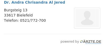 Dr andra chrisandra al jered