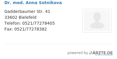 Dr med anna sotnikova 588201
