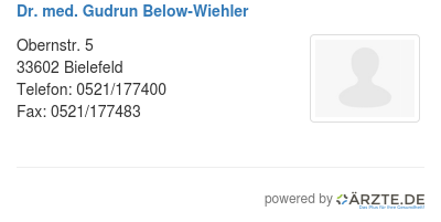 Dr med gudrun below wiehler