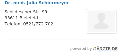 Dr med julia schiermeyer