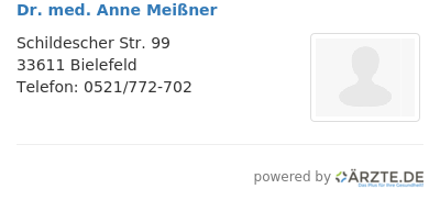 Dr med anne meissner