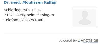 Dr med mouhssen kallaji