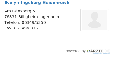 Evelyn ingeborg heidenreich