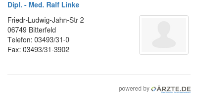 Dipl med ralf linke