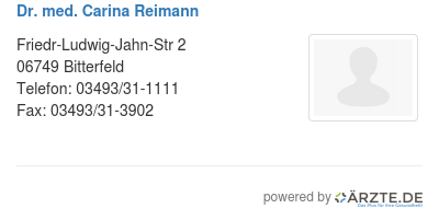 Dr med carina reimann 437891