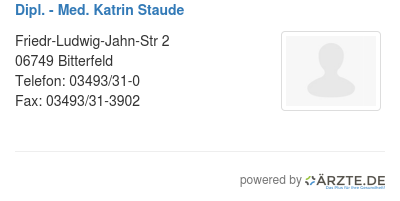 Dipl med katrin staude