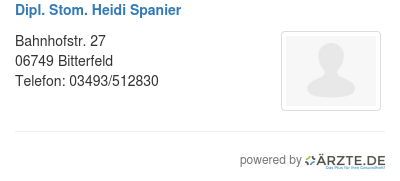 Dipl stom heidi spanier