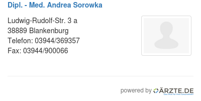 Dipl med andrea sorowka