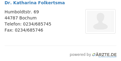 Dr katharina folkertsma