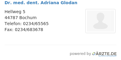 Dr med dent adriana glodan