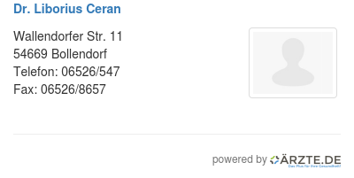 Dr liborius ceran