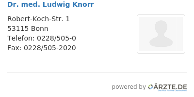 Dr med ludwig knorr