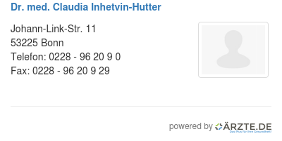 Dr med claudia inhetvin hutter