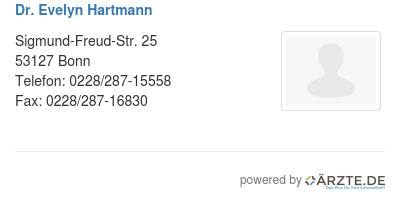 Dr evelyn hartmann