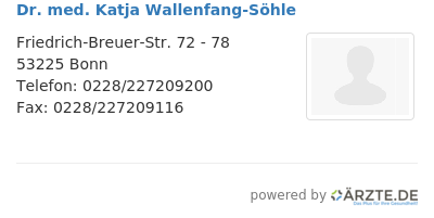 Dr med katja wallenfang soehle 644553