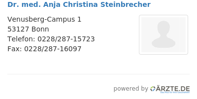 Dr med anja christina steinbrecher