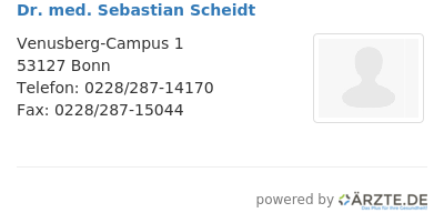Dr med sebastian scheidt