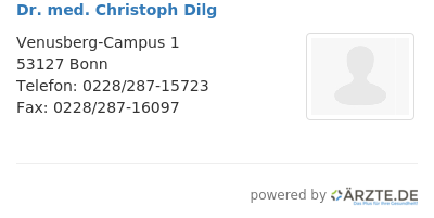 Dr med christoph dilg 644121