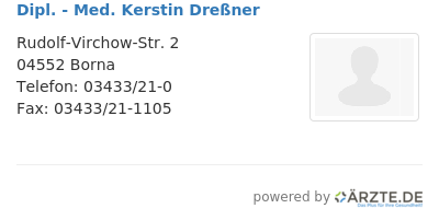 Dipl med kerstin dressner