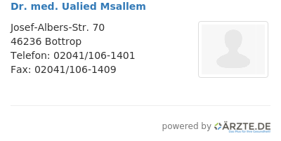Dr med ualied msallem