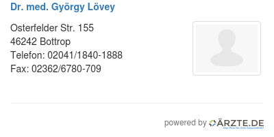 Dr med gyoergy loevey