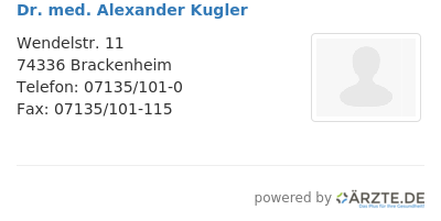 Dr med alexander kugler 348722