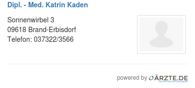 Dipl med katrin kaden