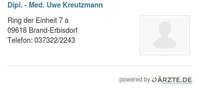 Dipl med uwe kreutzmann