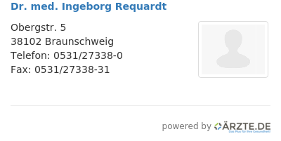Dr med ingeborg requardt