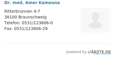 Dr med amer kamouna