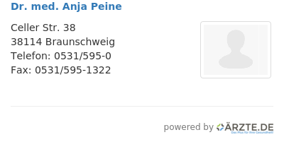 Dr med anja peine