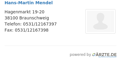 Hans martin mendel