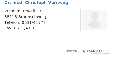 Dr med christoph vornweg