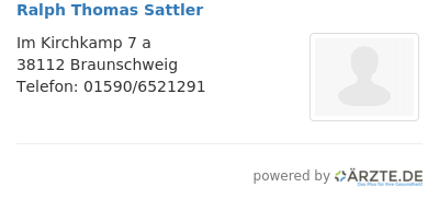 Ralph thomas sattler