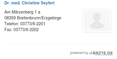 Dr med christine seyfert