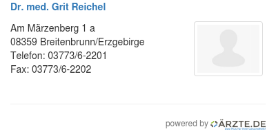 Dr med grit reichel