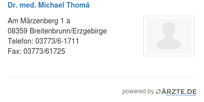 Dr med michael thomae