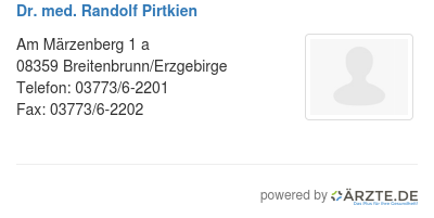 Dr med randolf pirtkien